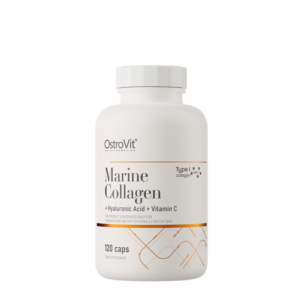 OSTROVIT - MARINE COLLAGEN + HYALURONIC ACID + VITAMIN C - 120 KAPSZULA