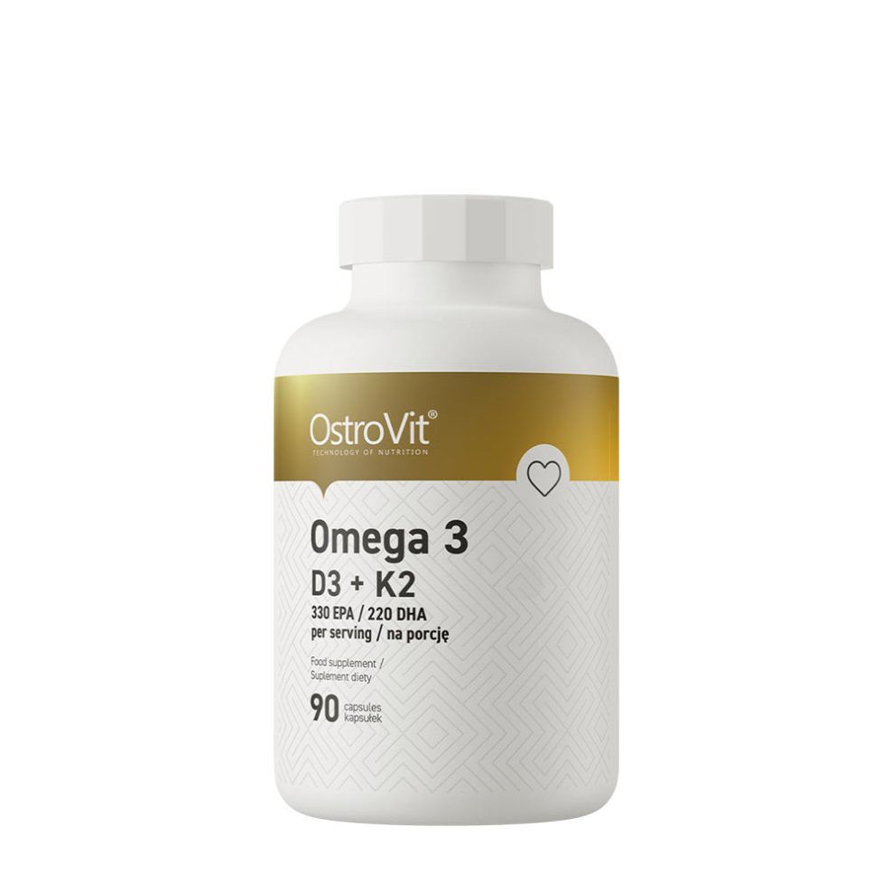 OSTROVIT - OMEGA 3 D3 + K2 - 90 KAPSZULA