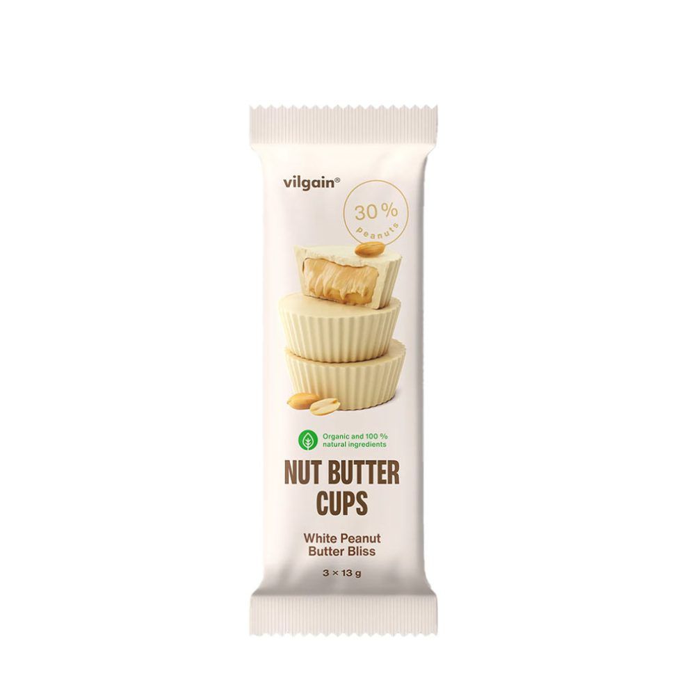VILGAIN - BIO NUT BUTTER CUPS WHITE PEANUT BUTTER BLISS - 39 G