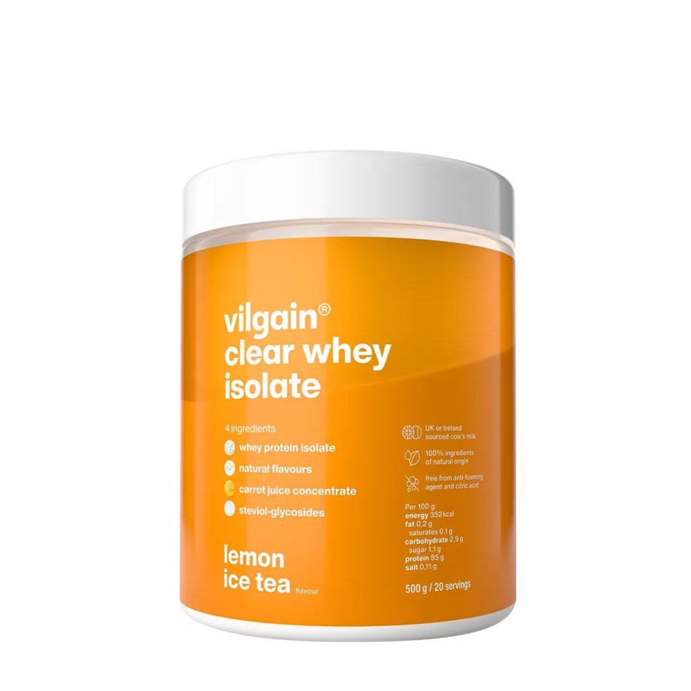 VILGAIN - CLEAR WHEY ISOLATE - 500 G - LEMON ICED TEA