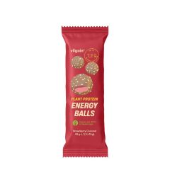 VILGAIN - PLANT PROTEIN ENERGY BALLS BIO STRAWBERRY COCONUT - 45 G