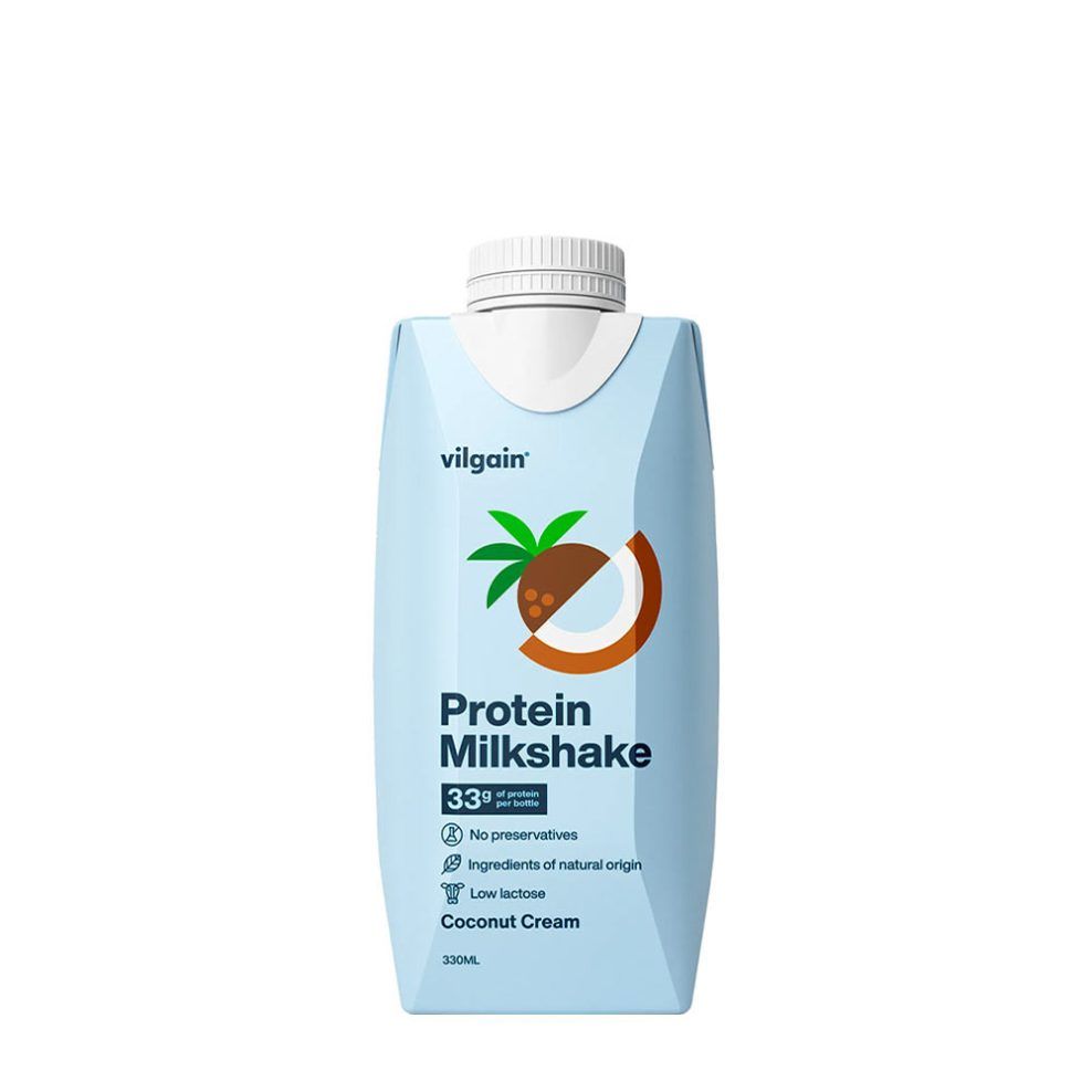 VILGAIN - PROTEIN MILKSHAKE COCONUT CREAM - 330 ML