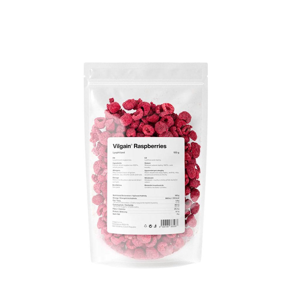 VILGAIN - RASPBERRIES LYOPHILIZED - 100 G