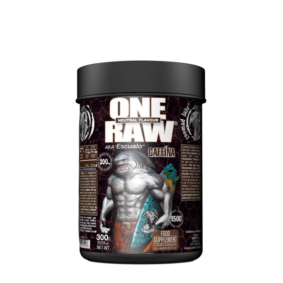 ZOOMAD LABS - RAW ONE CAFFEINE ANHYDROUS - 300 G