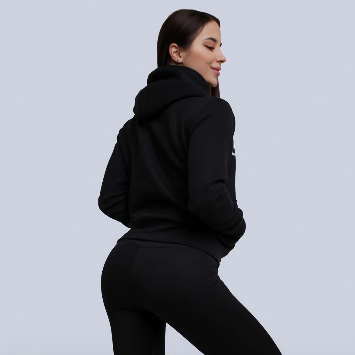 GYMBEAM - ATHLETE BLACK NŐI PULÓVER - FEKETE