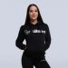 GYMBEAM - ATHLETE BLACK NŐI PULÓVER - FEKETE