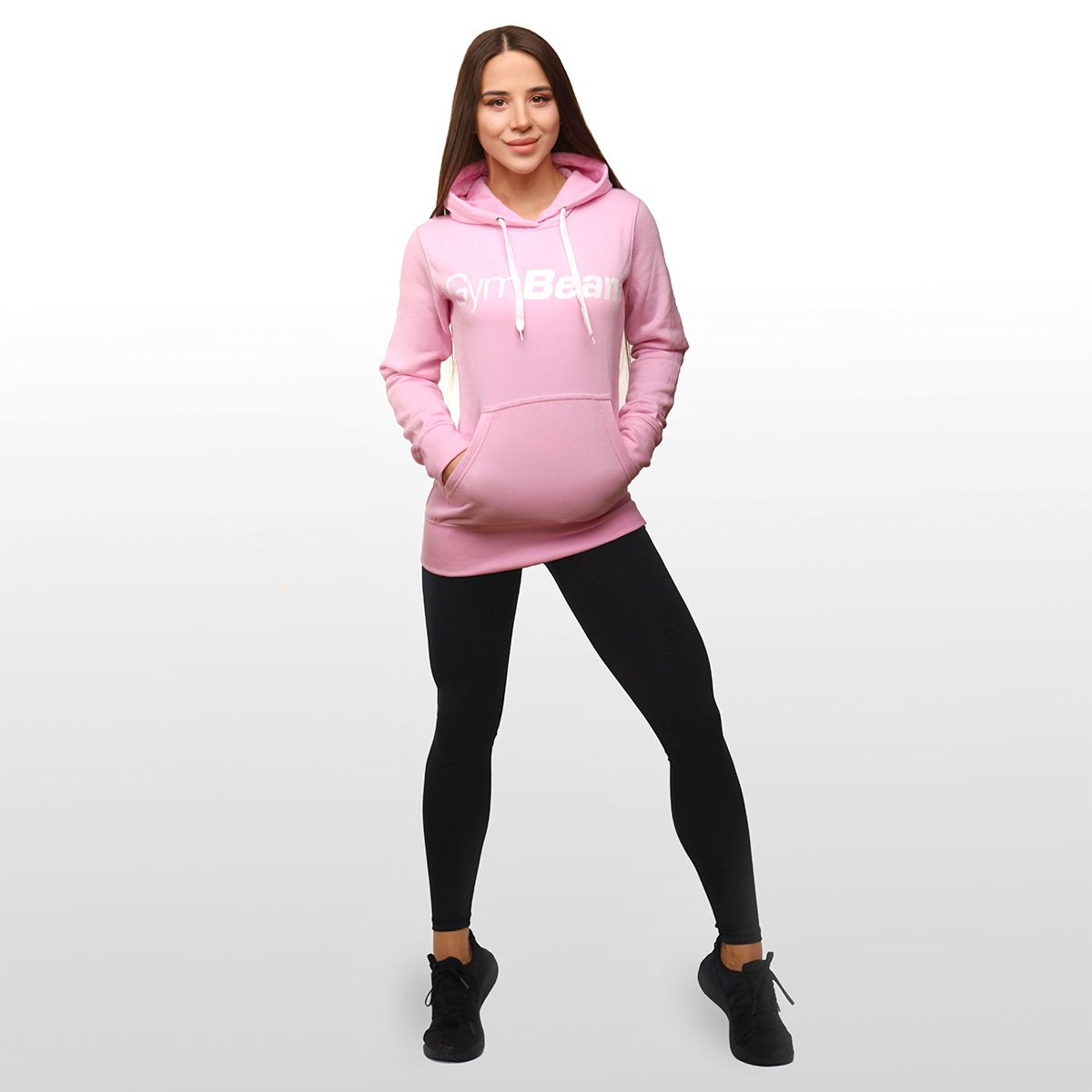 GYMBEAM - ATHLETE PINK NŐI PULÓVER - RÓZSASZÍN