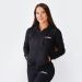 GYMBEAM - ZIPPER HOODIE BLACK NŐI PULÓVER - FEKETE