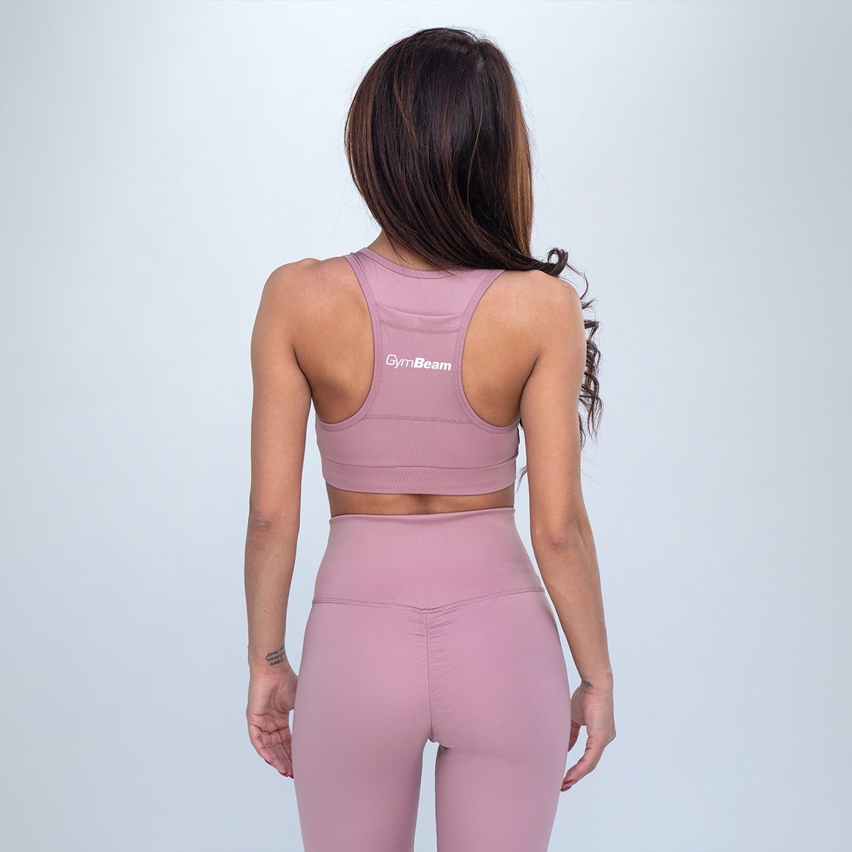 GYMBEAM - NŐI FAVE DUSTY ROSE SPORTMELLTARTÓ - RÓZSASZÍN GYMBEAM - NŐI FAVE DUSTY ROSE SPORTMELLTARTÓ - RÓZSASZÍN
