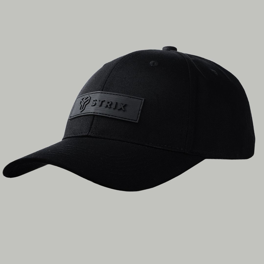 GYMBEAM - STRIX - FÉRFI SHADE BASEBALL SAPKA - FEKETE