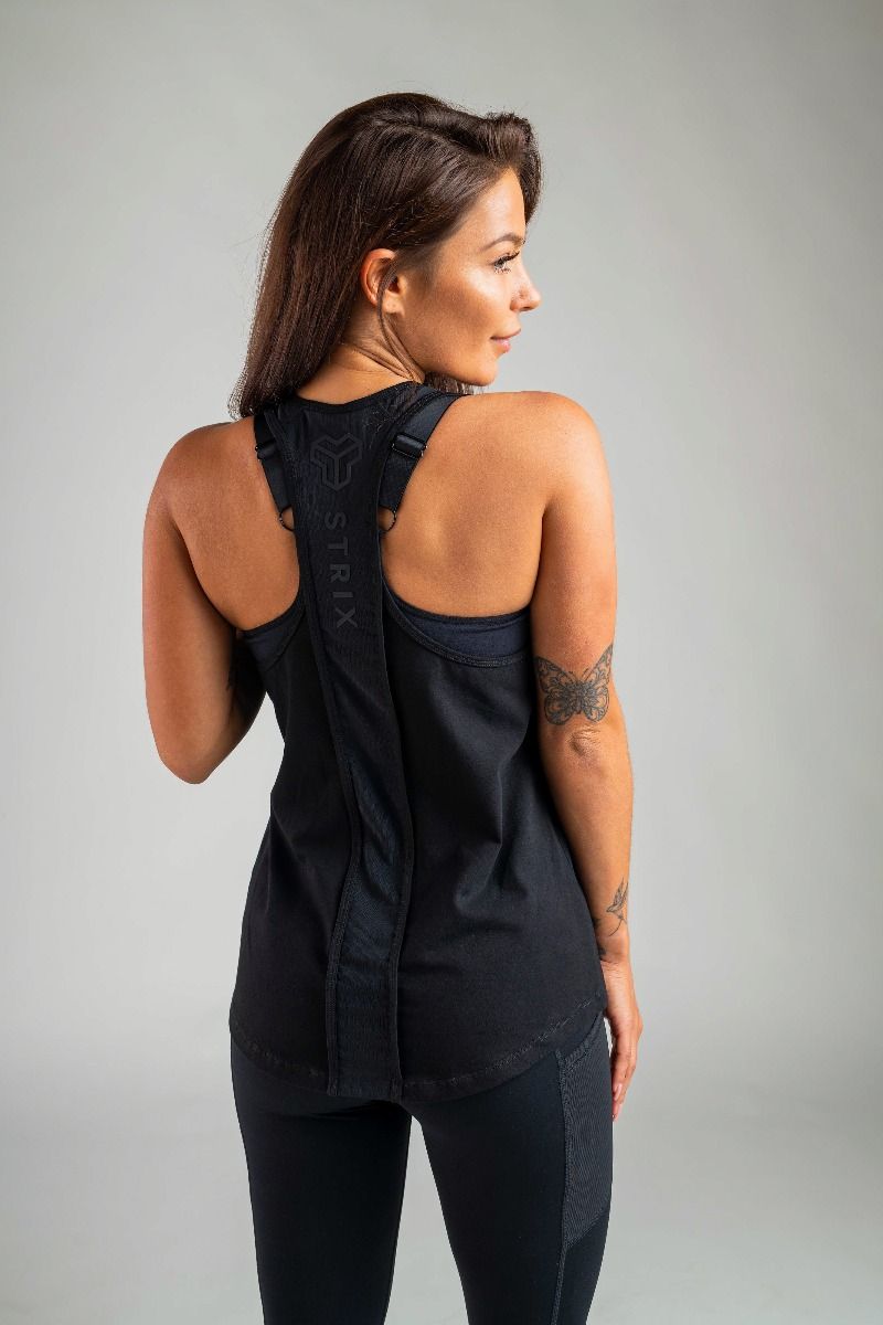 GYMBEAM - STRIX - ESSENTIAL BLACK NŐI ATLÉTA - FEKETE