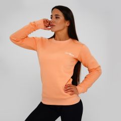 GYMBEAM - BASIC POWDER PEACH NŐI PULÓVER - NARANCSSÁRGA