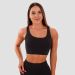 GYMBEAM - NŐI CUT-OUT SPORTMELLTARTÓ - FEKETE