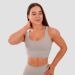 GYMBEAM - NŐI CUT-OUT SPORTMELLTARTÓ - SZÜRKE