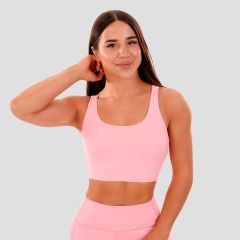 GYMBEAM - NŐI CUT-OUT SPORTMELLTARTÓ - RÓZSASZÍN