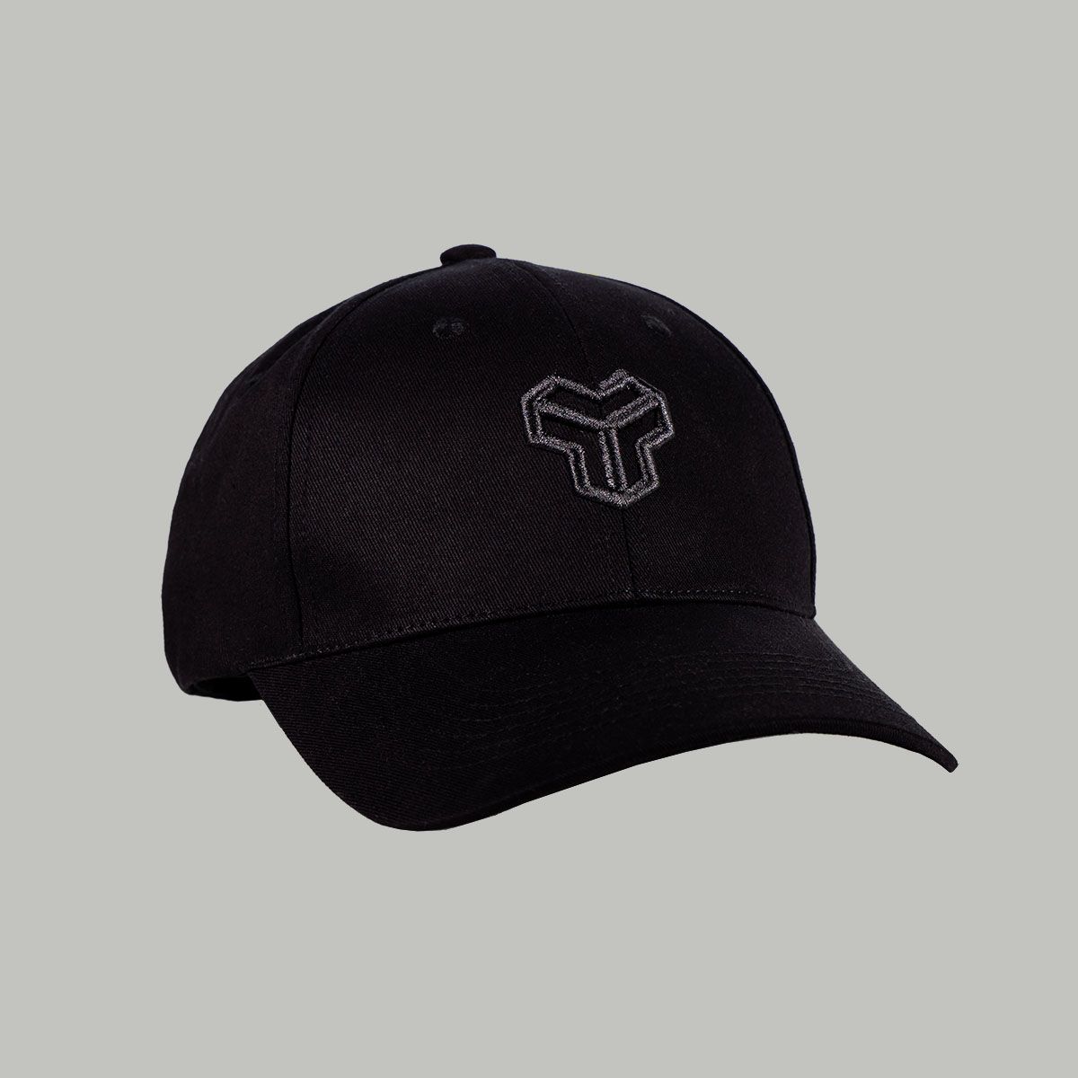 GYMBEAM - STRIX - FÉRFI ASTER BLACK BASEBALL SAPKA - FEKETE