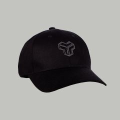 GYMBEAM - STRIX - FÉRFI ASTER BLACK BASEBALL SAPKA - FEKETE