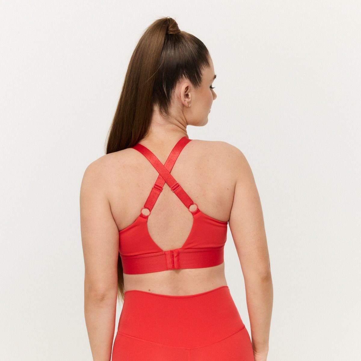 GYMBEAM - NŐI LIMITLESS SPORTMELLTARTÓ - PIROS GYMBEAM - NŐI LIMITLESS SPORTMELLTARTÓ - PIROS