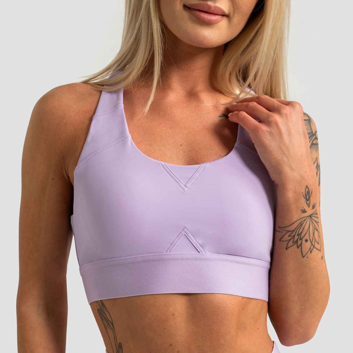 GYMBEAM - NŐI LIMITLESS SPORTMELLTARTÓ - LILA GYMBEAM - NŐI LIMITLESS SPORTMELLTARTÓ - LILA