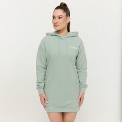 GYMBEAM - LIMITLESS LONGLINE NŐI KAPUCNIS PULÓVER - ZÖLD