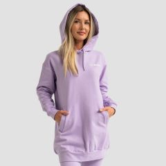 GYMBEAM - LIMITLESS LONGLINE NŐI KAPUCNIS PULÓVER - LILA