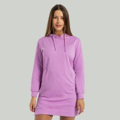 GYMBEAM - STRIX - ALPHA LONGLINE NŐI KAPUCNIS PULÓVER - LILA