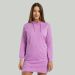 GYMBEAM - STRIX - ALPHA LONGLINE NŐI KAPUCNIS PULÓVER - LILA