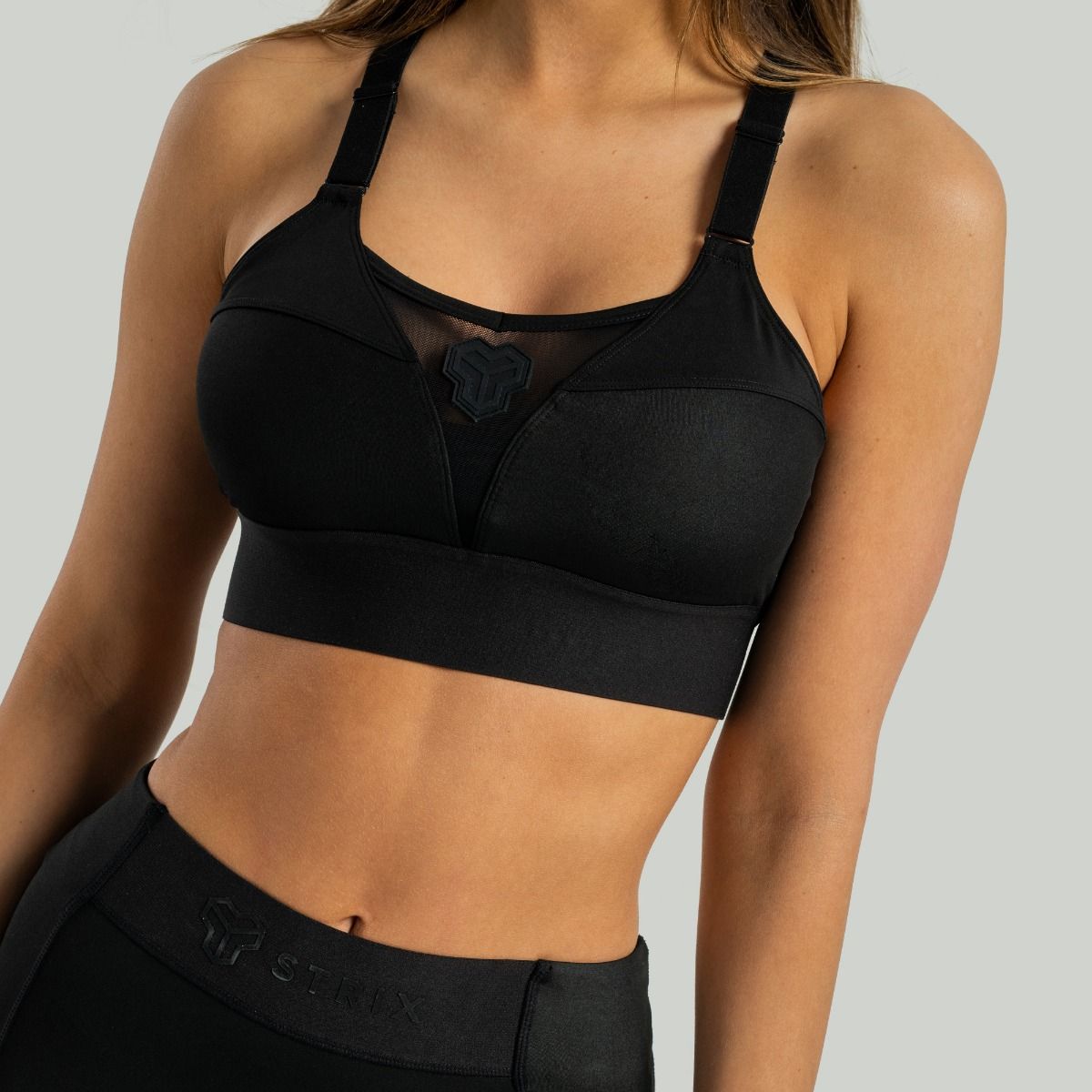 GYMBEAM - STRIX - NŐI ALPHA SPORTMELLTARTÓ - FEKETE GYMBEAM - STRIX - NŐI ALPHA SPORTMELLTARTÓ - FEKETE