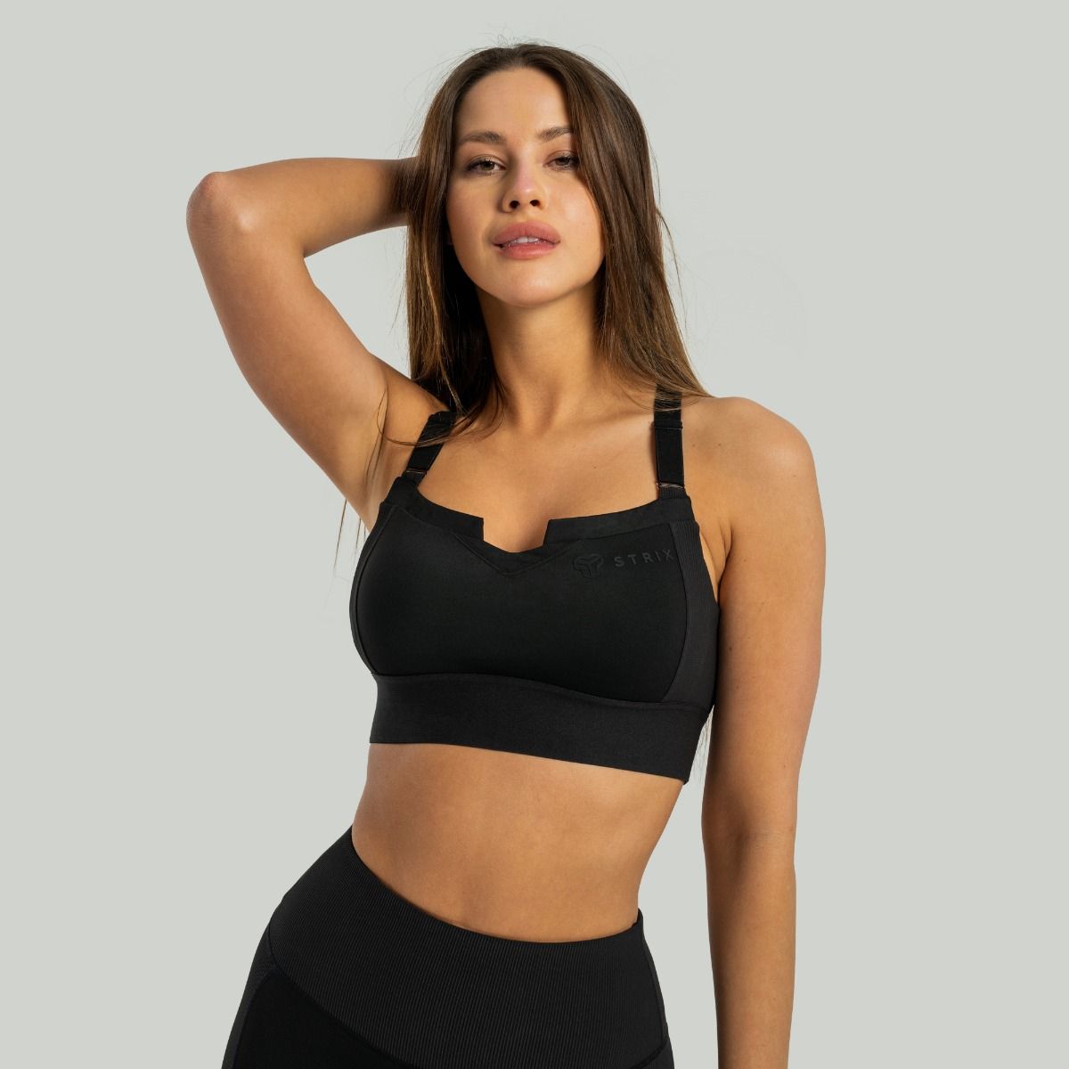 GYMBEAM - STRIX - NŐI STELLAR SPORTMELLTARTÓ - FEKETE GYMBEAM - STRIX - NŐI STELLAR SPORTMELLTARTÓ - FEKETE