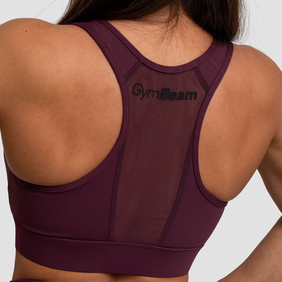 GYMBEAM - NŐI MESH PANEL SPORTMELLTARTÓ - LILA