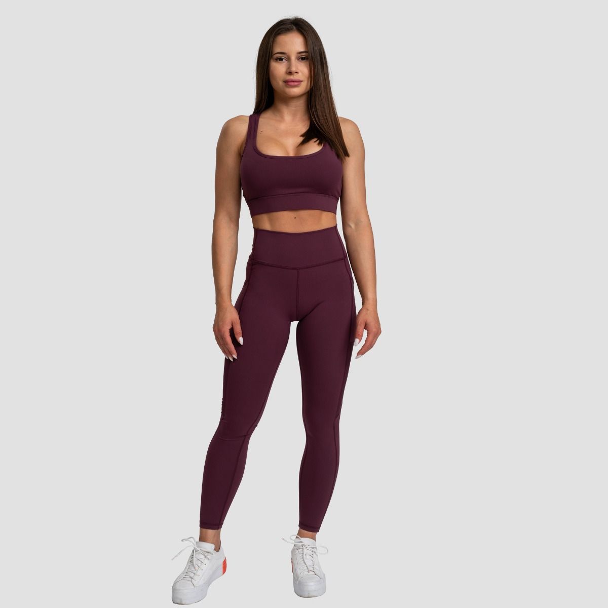 GYMBEAM - NŐI MESH PANEL SPORTMELLTARTÓ - LILA