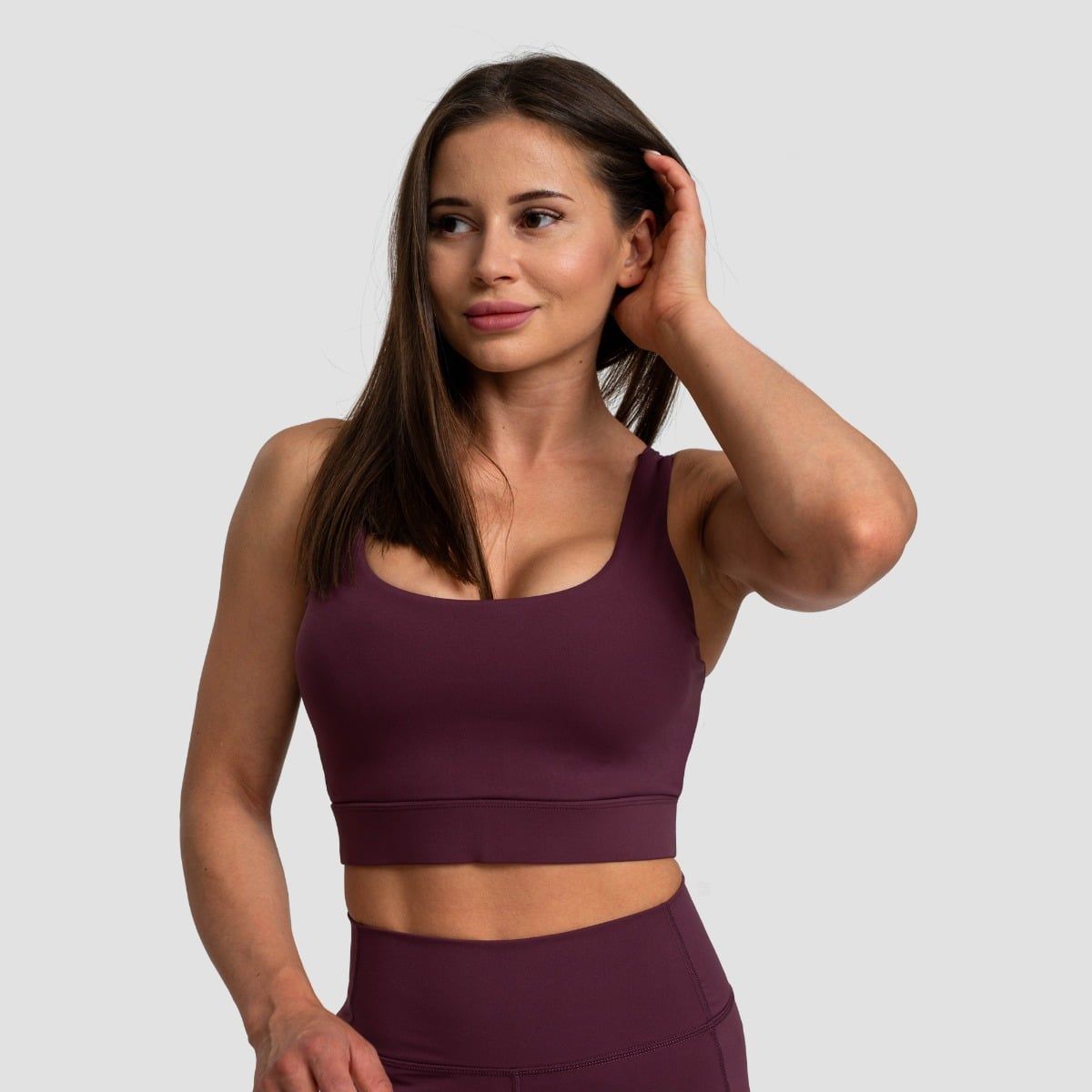 GYMBEAM - NŐI CUT-OUT SPORTMELLTARTÓ - LILA
