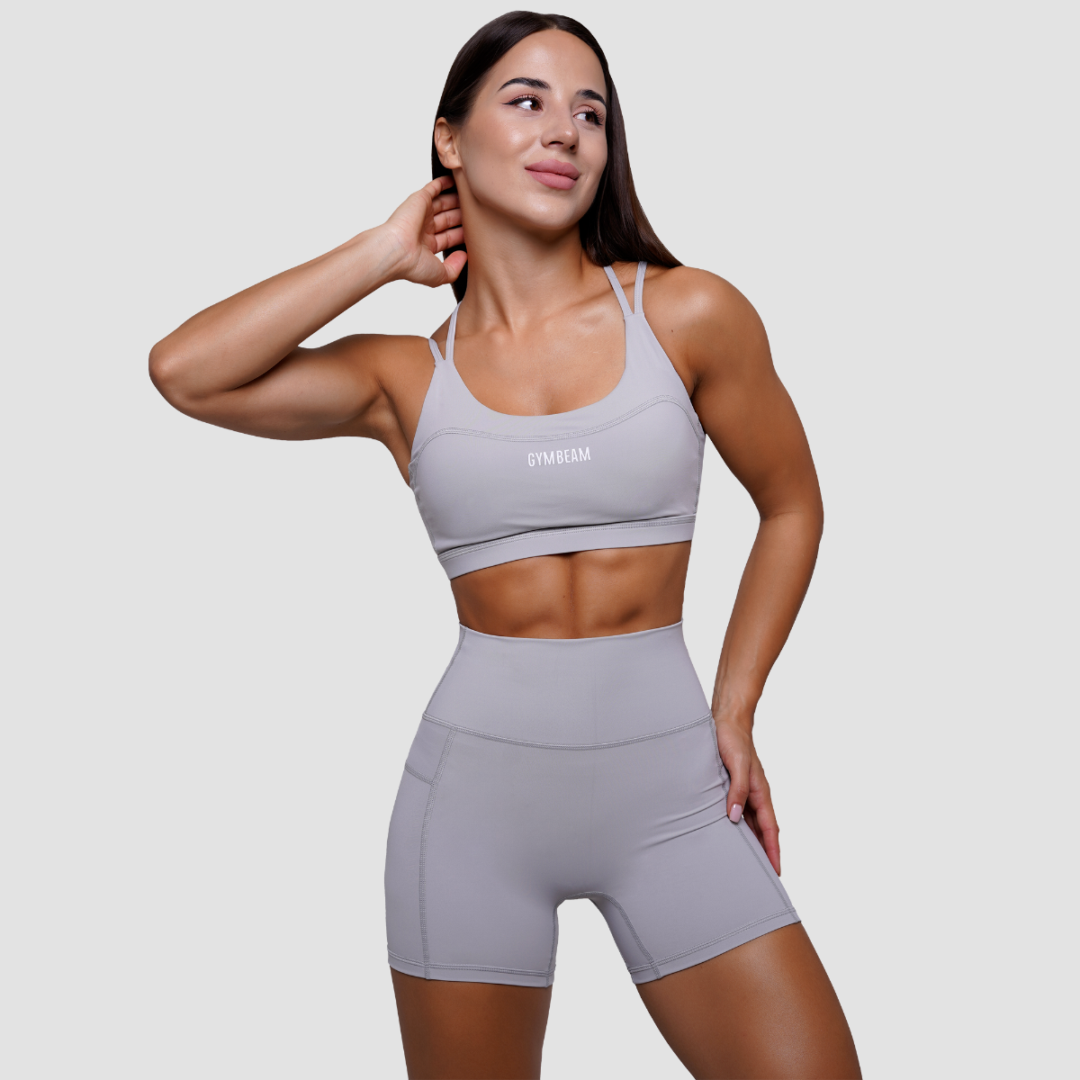 GYMBEAM - NŐI FIT SPORTMELLTARTÓ - SZÜRKE