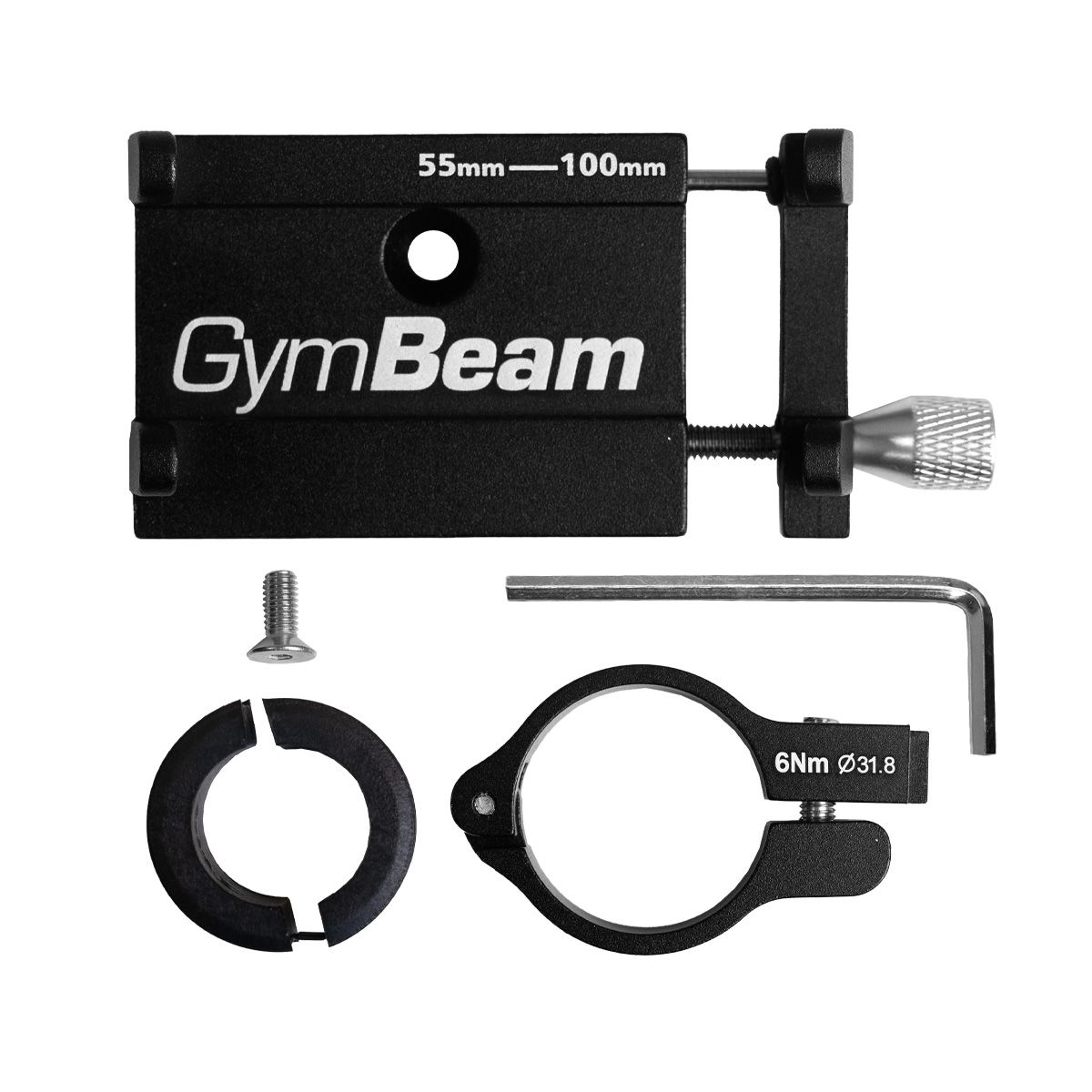 GYMBEAM - UNIVERZÁLIS TELEFONTARTÓ - FEKETE