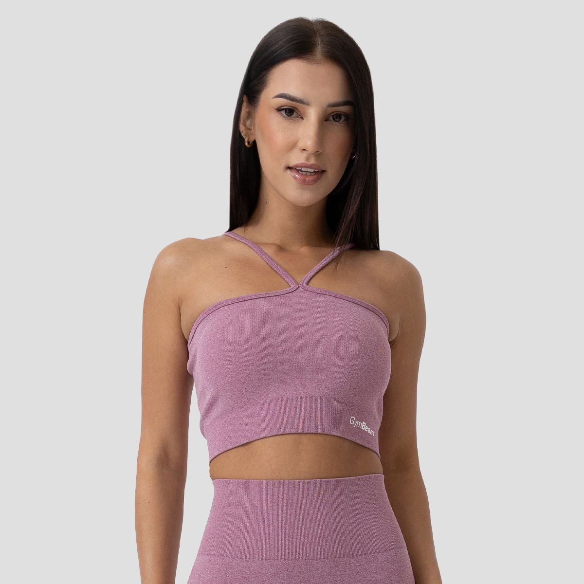 GYMBEAM - NŐI FLO HALTER SPORTMELLTARTÓ - XL MÉRET - LILA GYMBEAM - NŐI FLO HALTER SPORTMELLTARTÓ - XL MÉRET - LILA