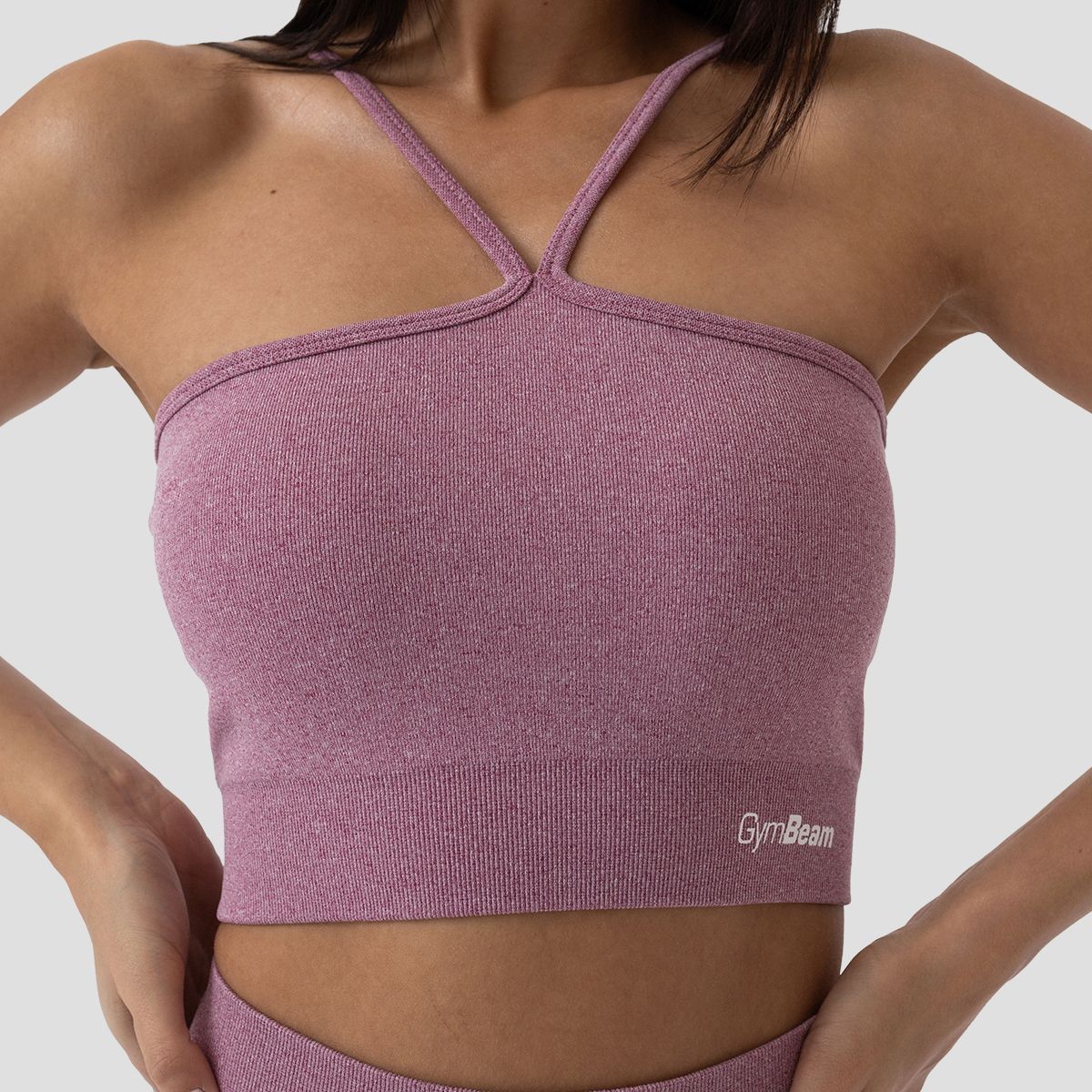 GYMBEAM - NŐI FLO HALTER SPORTMELLTARTÓ - XL MÉRET - LILA GYMBEAM - NŐI FLO HALTER SPORTMELLTARTÓ - XL MÉRET - LILA
