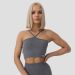 GYMBEAM - NŐI FLO HALTER SPORTMELLTARTÓ - SZÜRKE