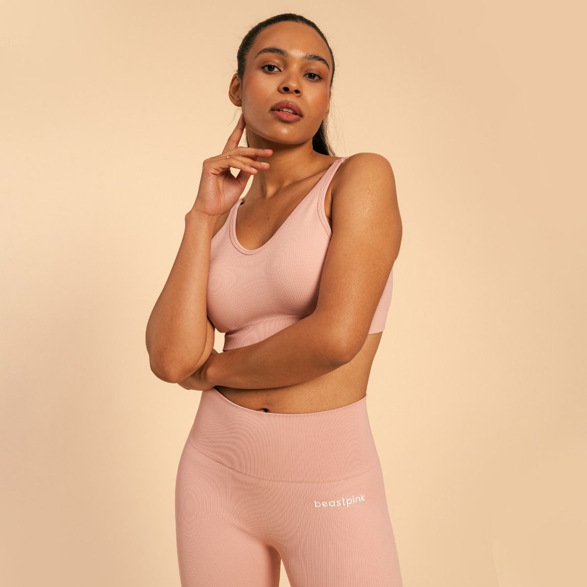 BEAST PINK - NŐI HYPER SPORTMELLTARTÓ - RÓZSASZÍN BEAST PINK - NŐI HYPER SPORTMELLTARTÓ - RÓZSASZÍN